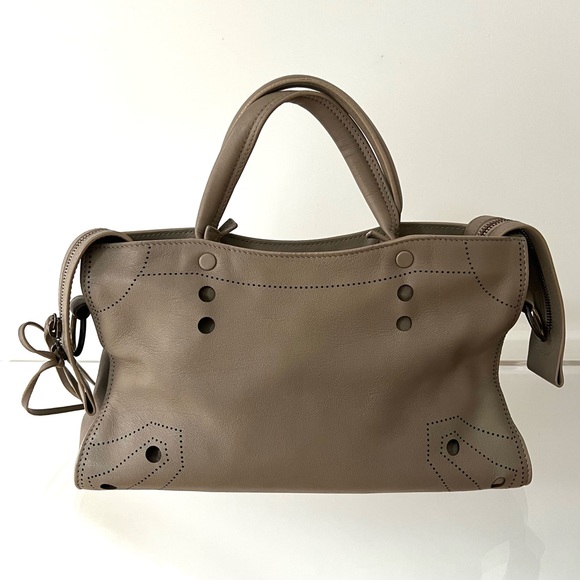 Balenciaga Blackout City AJ Shoulder Bag — Taupe - Picture 5 of 8